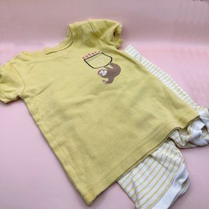 18-24 Mo Old Navy Sloth PJs - GUC